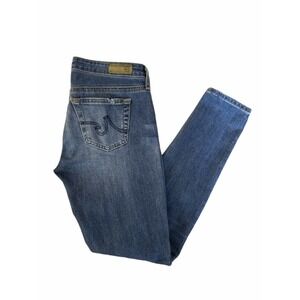 AG The Stilt Cigarette Leg Distressed Jeans Size Tag 25R (actual 28X28) 17 YRS‎